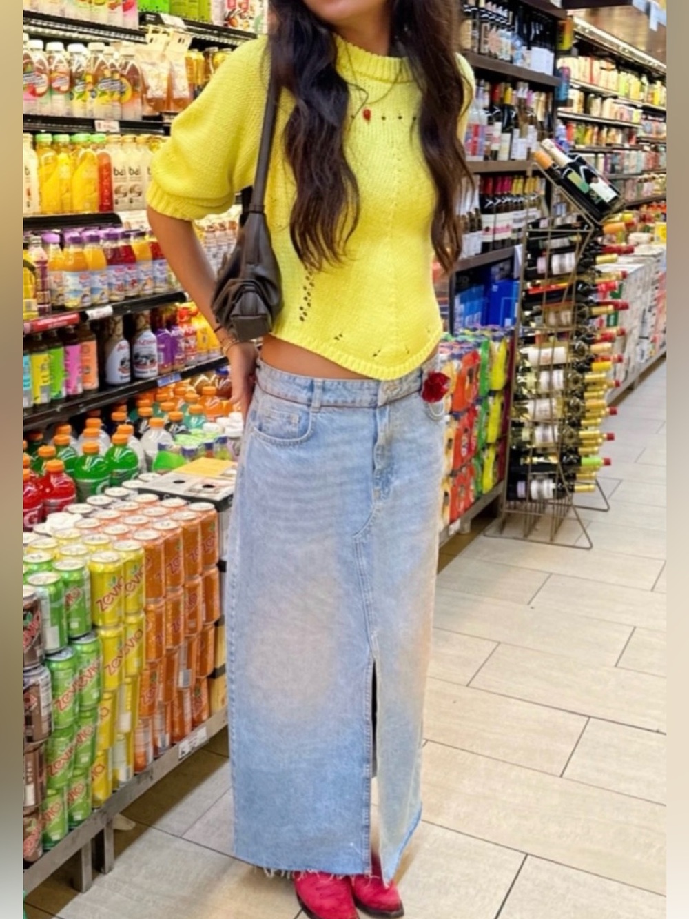A.L.C. Jodie Citrine Puff Sleeve Knit Sweater Joyful & Feminine XS $450 retail